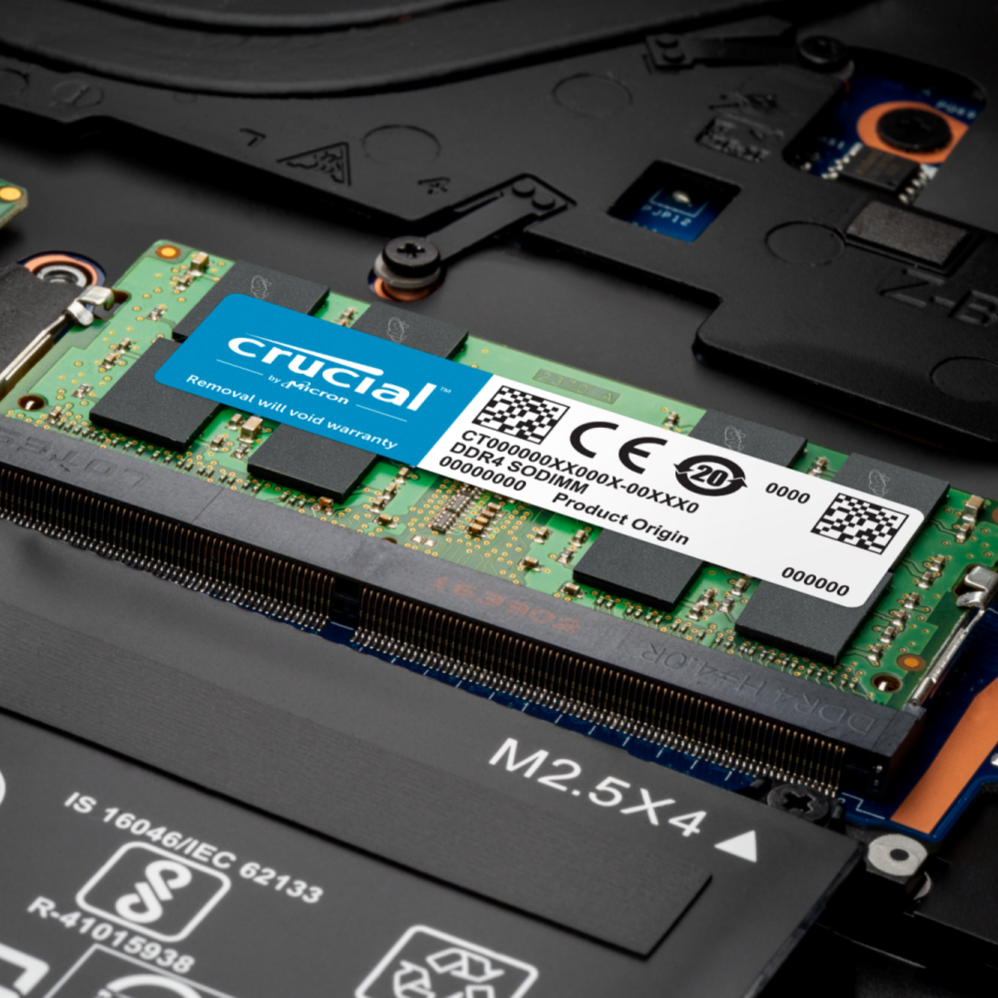 Ram Laptop Crucial DDR4 8GB Bus 3200MHz CL22 1.2v CT8G4SFS832A - HÀNG CHÍNH HÃNG