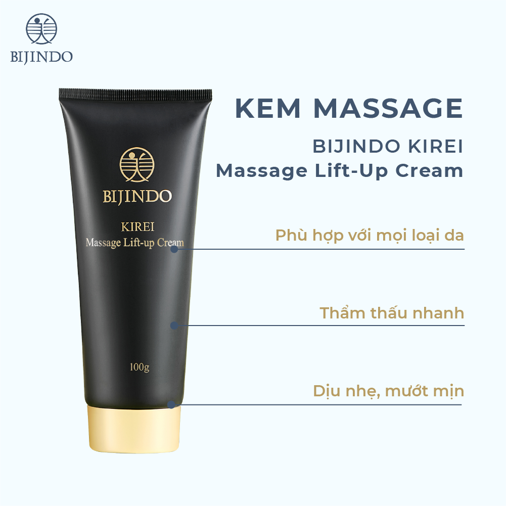 BIJINDO KIREI Massage Lift-Up Cream - Kem massage Bijindo kirei