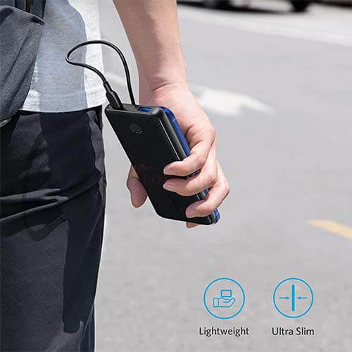 Sạc dự phòng Anker 523 PowerCore 10K 10000mAh A1245 - Hàng chính hãng