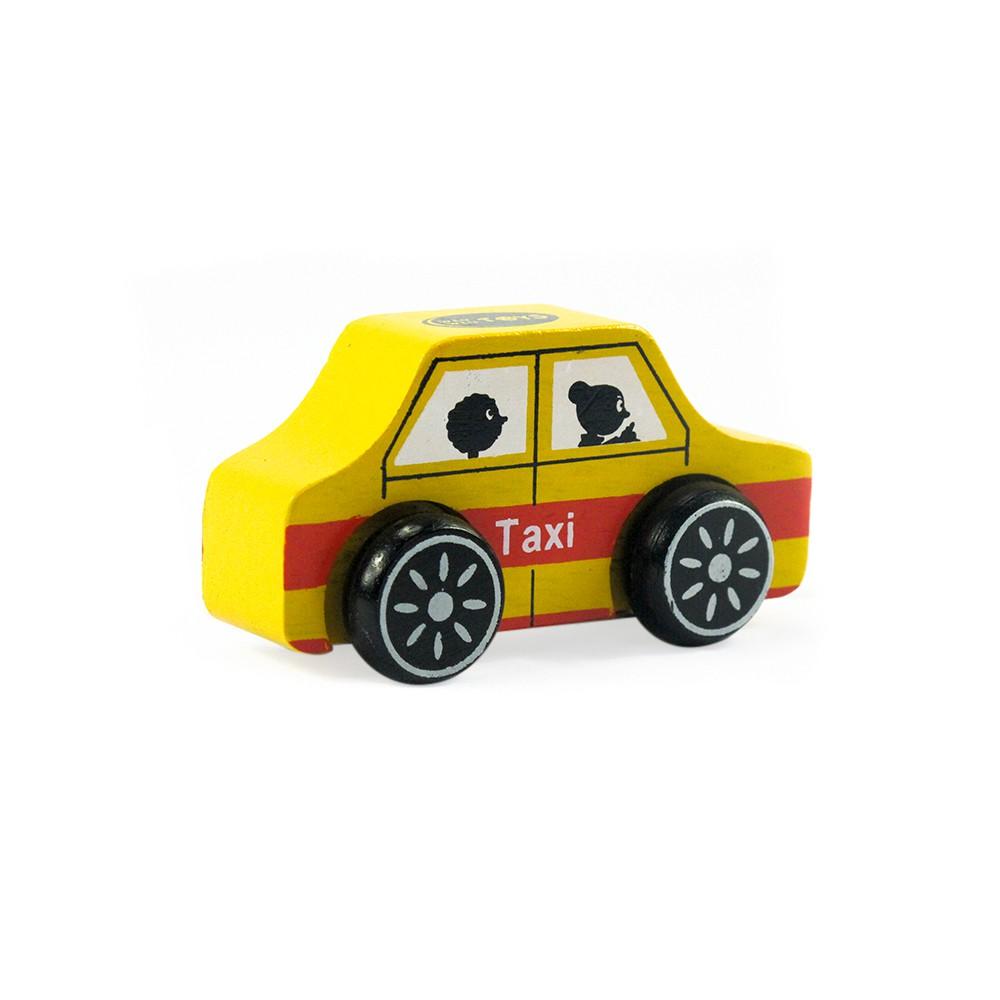 Đồ chơi gỗ Xe taxi | Winwintoys 65282 | Phát triển trí tưởng tượng và vận động | Đạt tiêu chuẩn CE và TCVN