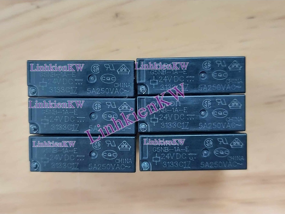 Relay  G5NB-1A-E-24VDC 24V 5A 4 chân mới chính gốc 100%