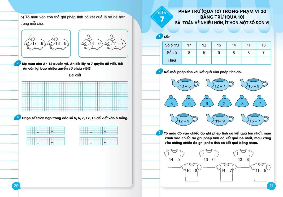 Combo Sách BÀI TẬP CUỐI TUẦN, Toán  2 - Kết nối Tri thức