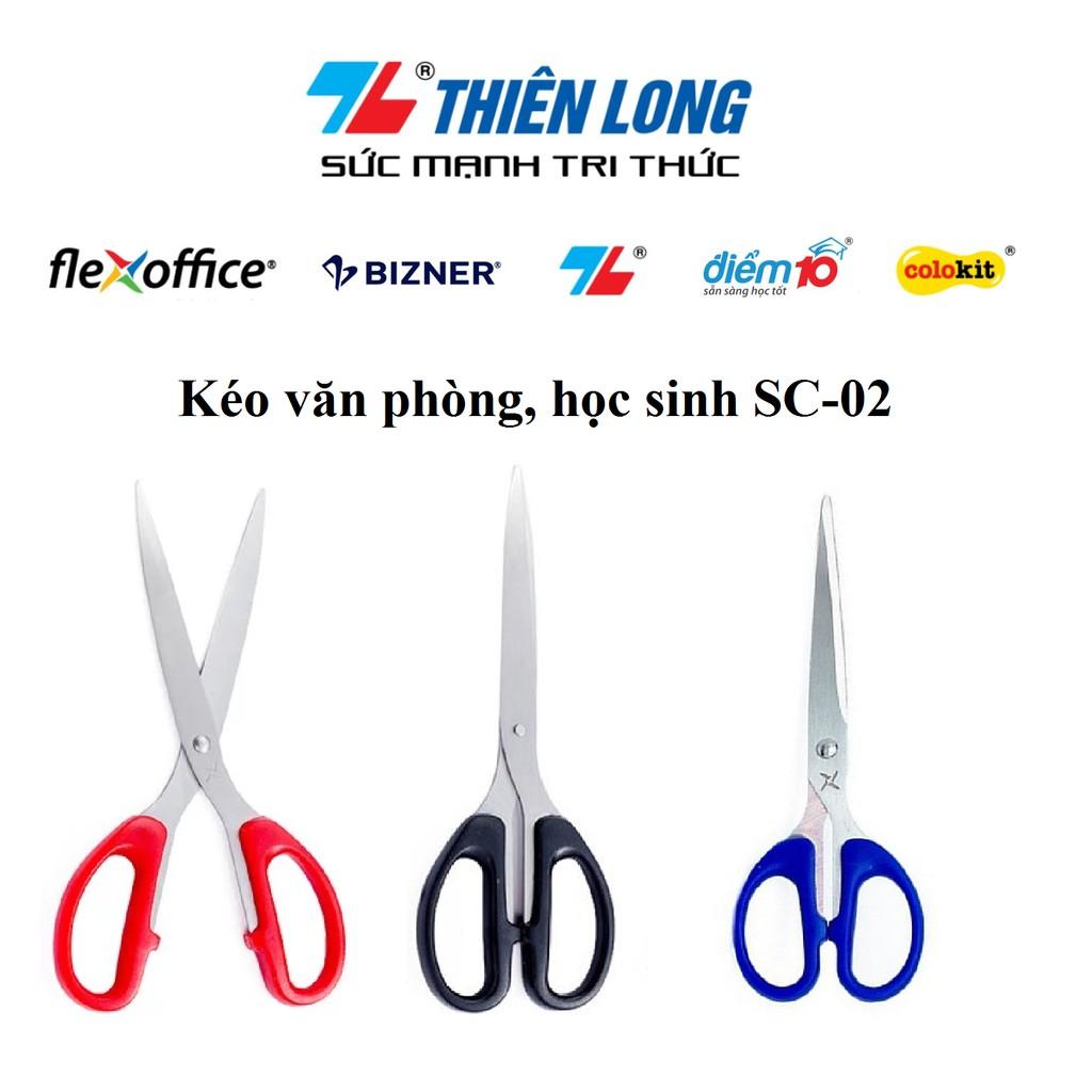 Kéo văn phòng,học sinh, Flexoffice FO-SC02, tùy chọn màu