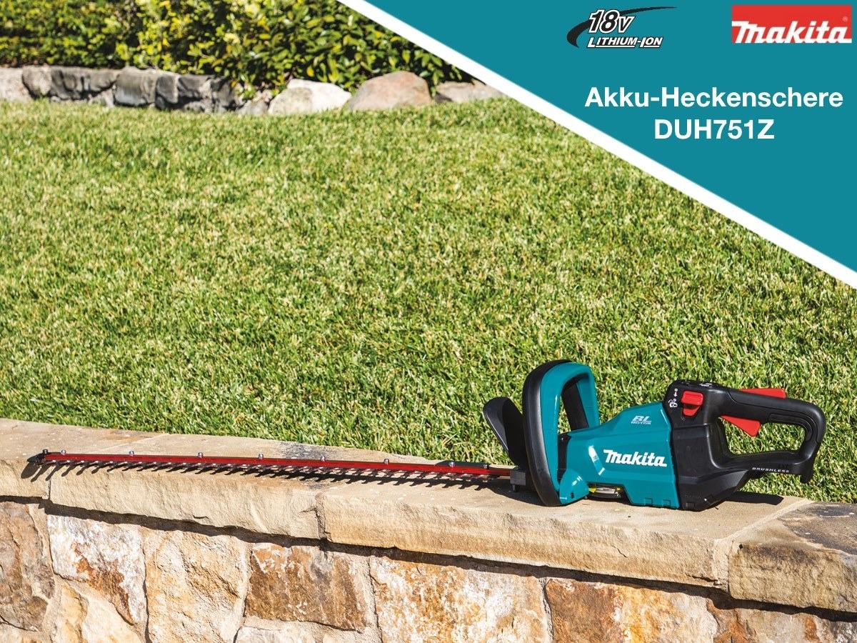 MÁY TỈA HÀNG RÀO DÙNG PIN 18V 750 MM MAKITA DUH751Z - HÀNG CHÍNH HÃNG
