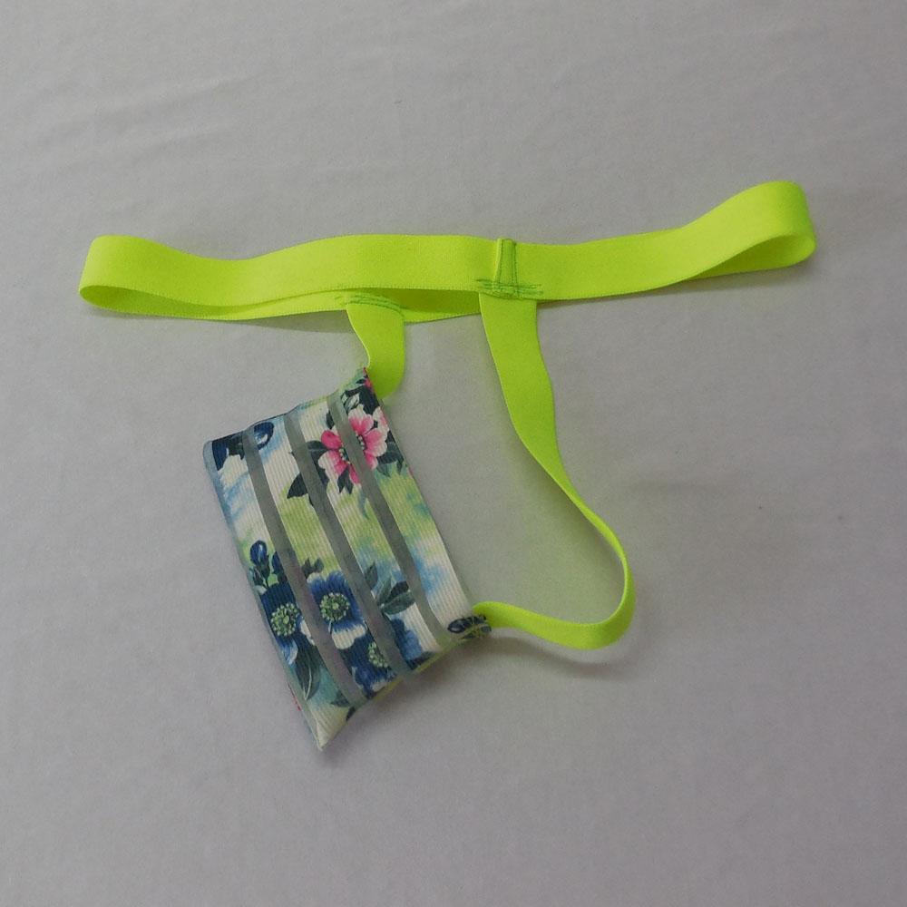 2-3pack Mens Sexy Underwear Thong Brief T-back Shorts Underpants Yellow/Green