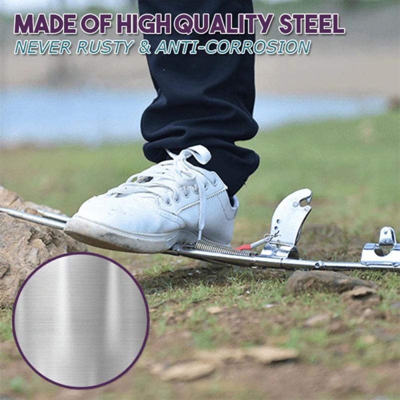 New Fishing Rod Holders Automatic Fishing Stainless Steel Pole Tackle Storage 32cm Outdoor Fishing Accessories Bracket pesca 7