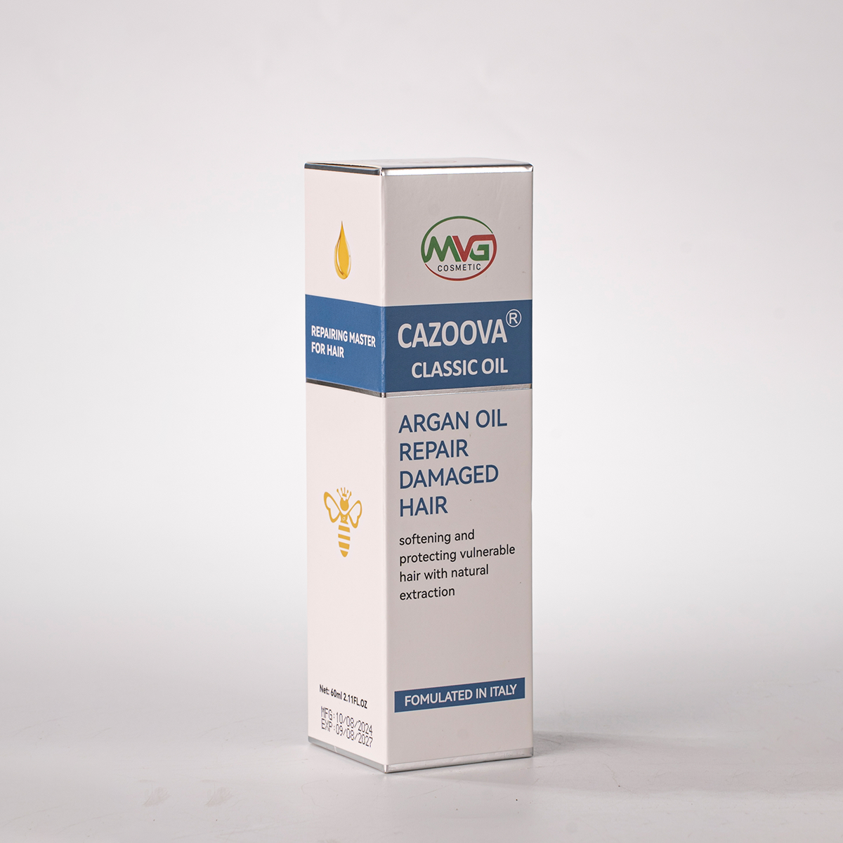 Dầu dưỡng tóc, cấp ẩm, chống oxi hoá, phục hồi hư tổn·Cazoova classic 60ml