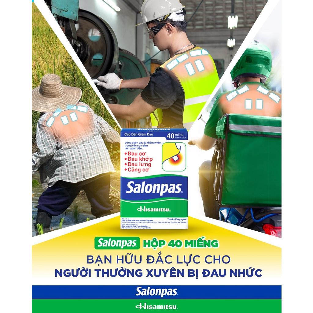 SALONPAS CAO DÁN GIẢM ĐAU