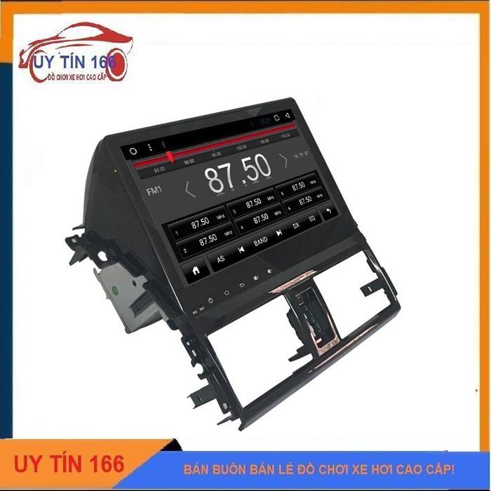 Mặt dưỡng kèm dây nguồn lắp màn hình android cho xe TOYOTA VIOS 2012-2018