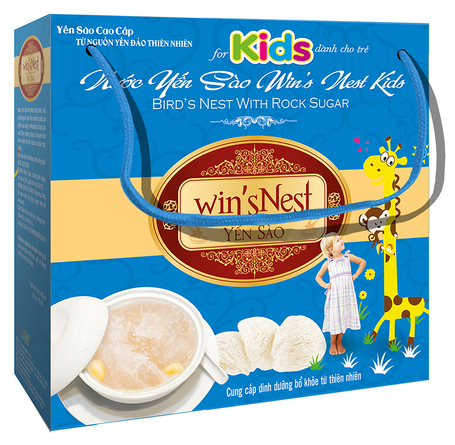 Hình ảnh Nước Yến Sào win'sNest Kids (6 Lọ x 70 ml / Lốc)