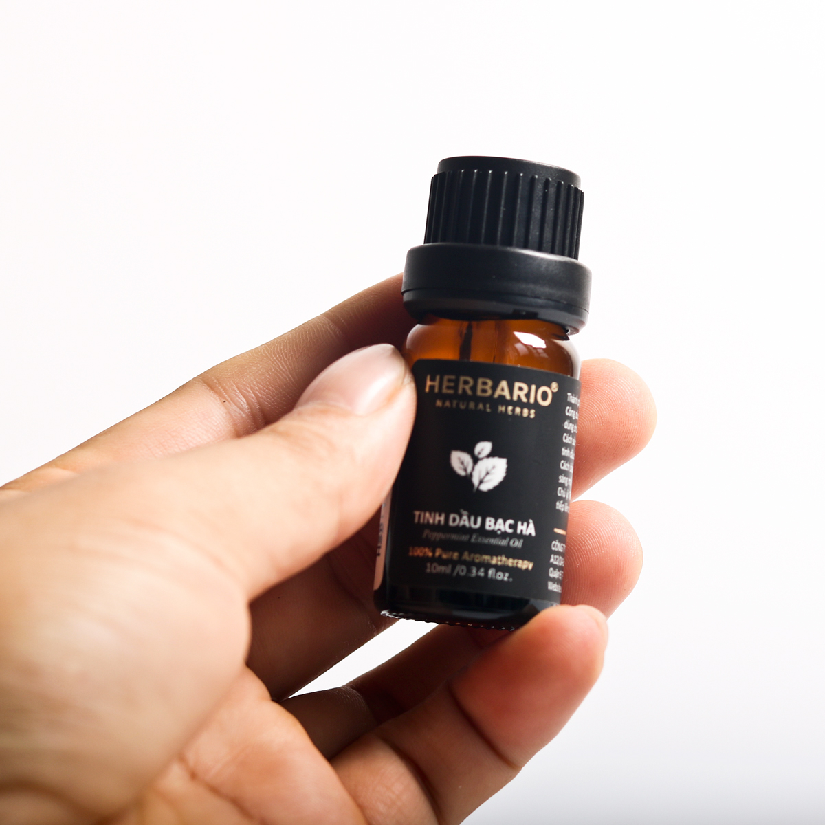 Tinh dầu bạc hà nguyên chất Herbario 10ml (Peppermint essential Oil)