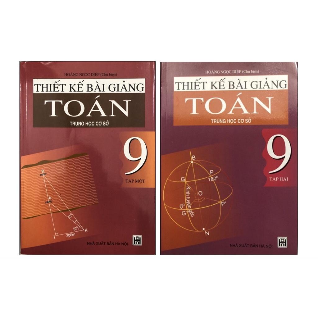 Sách Combo Thiết kế bài giảng Toán 9