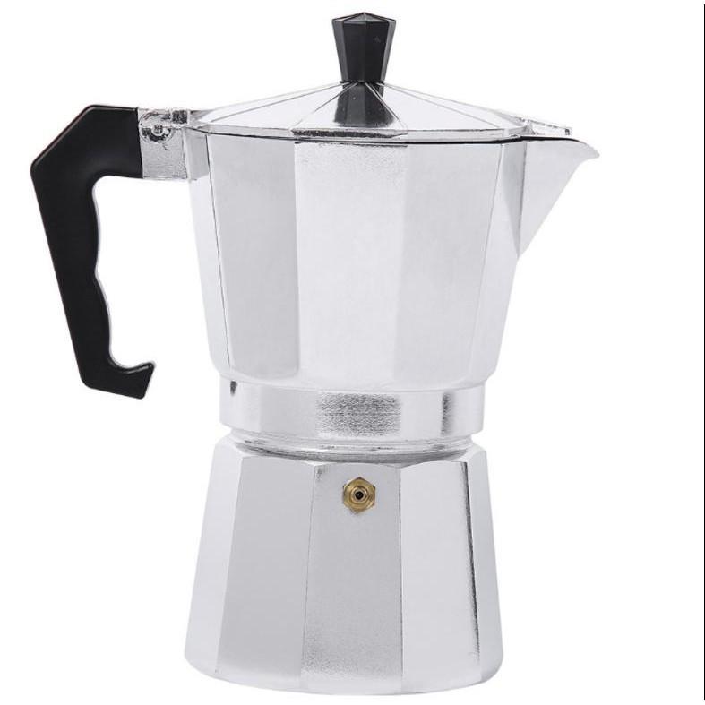 EuroQuality Ấm pha cà phê moka express cappuccino Aluminum Nhôm cao cấp