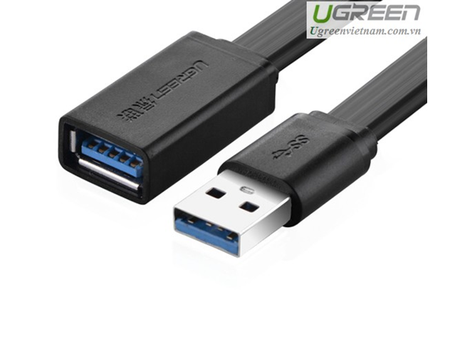 Cáp Nối Dài Ugreen USB 3.0 10808 (2m) - Hàng Chính Hãng