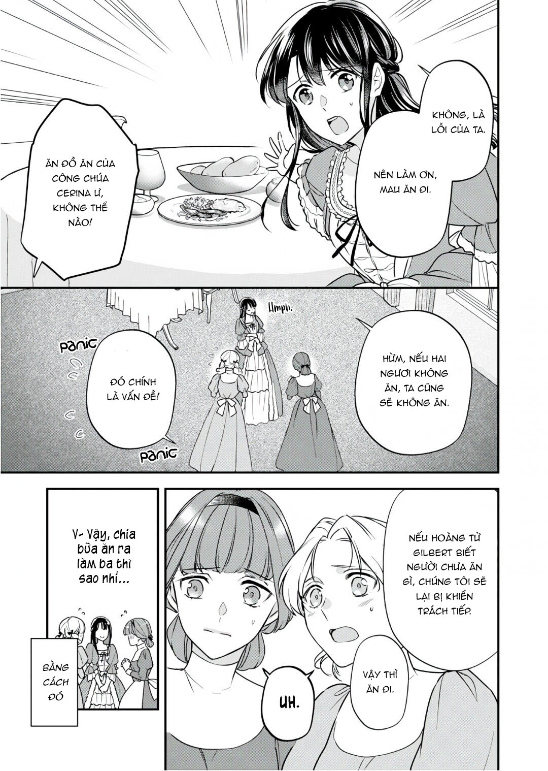 xuyên vào thế giới khác, trở thành thế thân cho công chúa rồi bị bạo chúa mang đi chapter 3.2 3