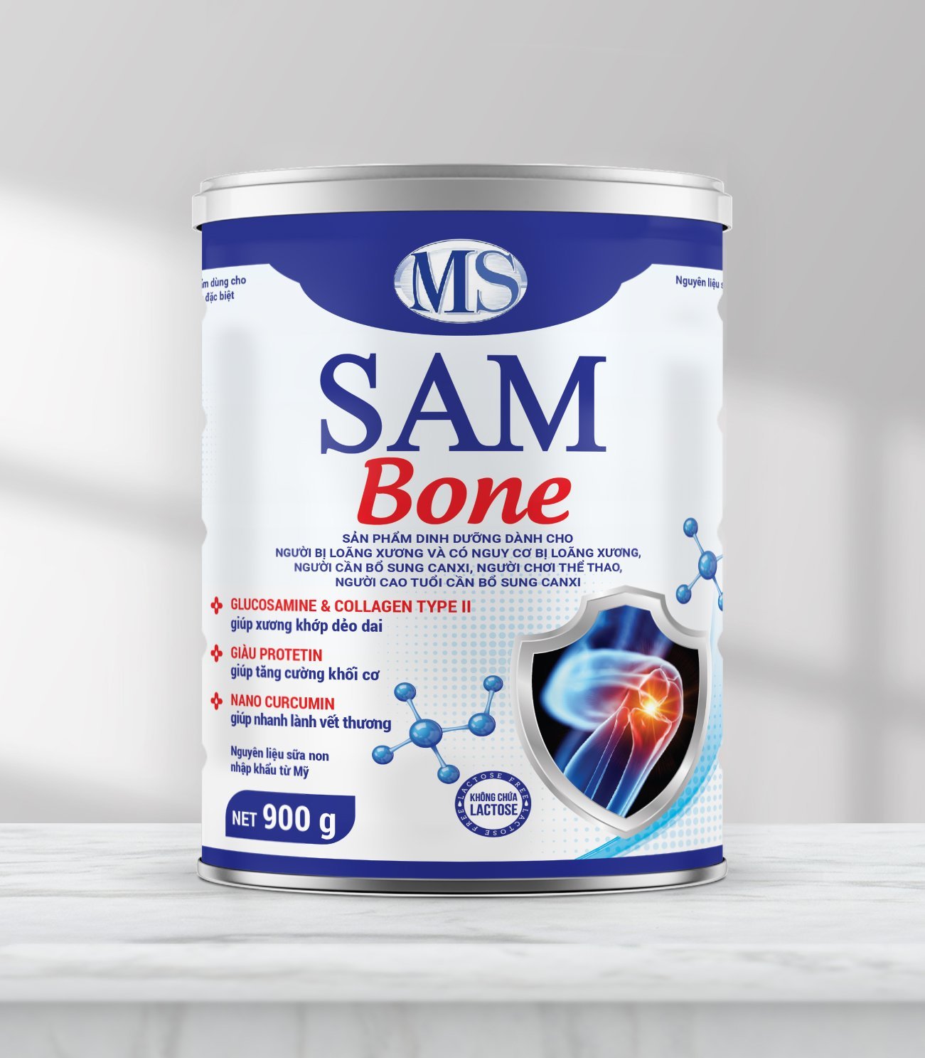 Sữa bột SAM BONE - dinh dưỡng cho người loãng xương, người có nguy cơ bị loãng xương