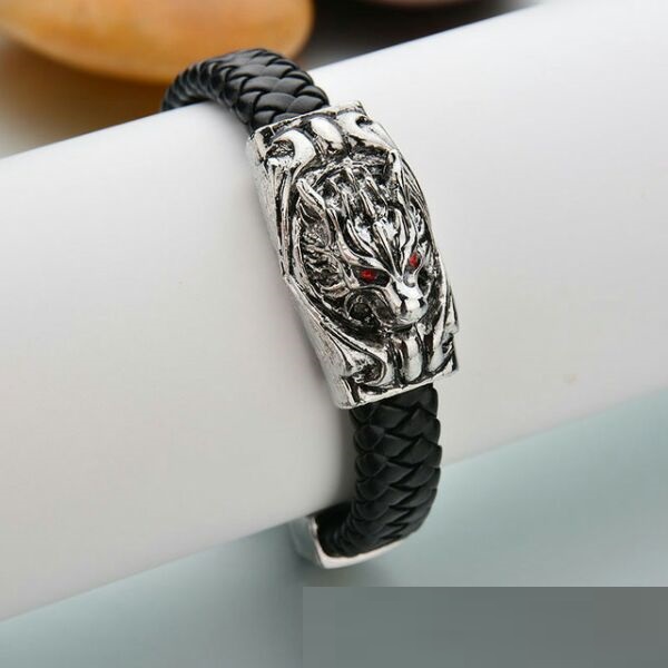 Vòng tay Rồng dây da cá tính cho nam siêu đẹp