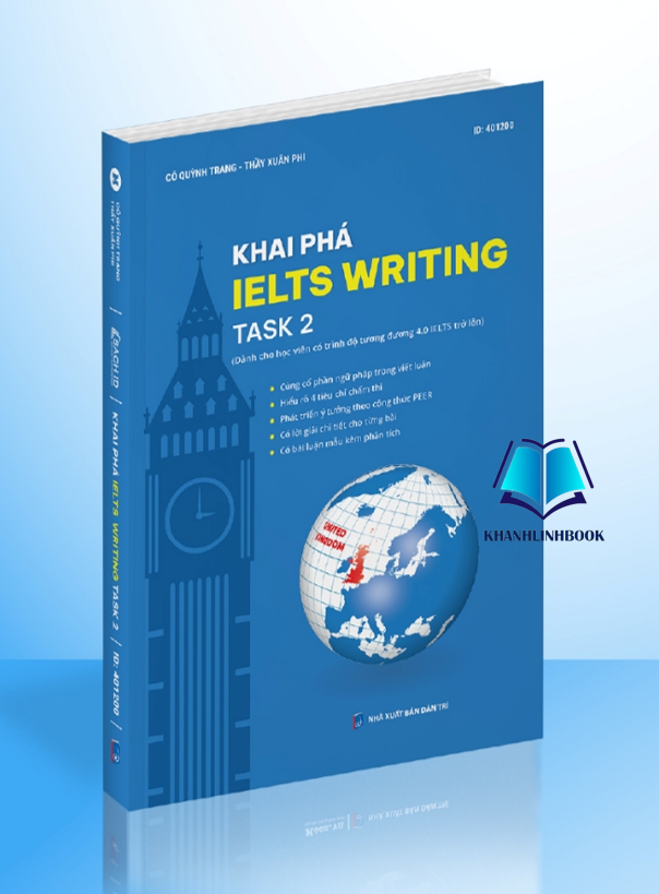 Sách Khai phá IELTS Writing task 2 (Moon)