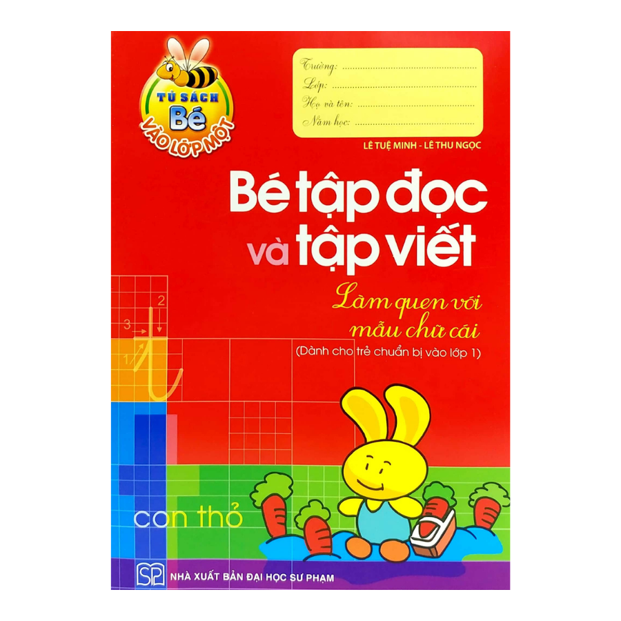 Bé vào lớp một ( Bộ túi 8 cuốn) - Tái Bản
