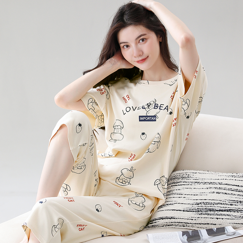 Quần áo mặc nhà cotton 5676