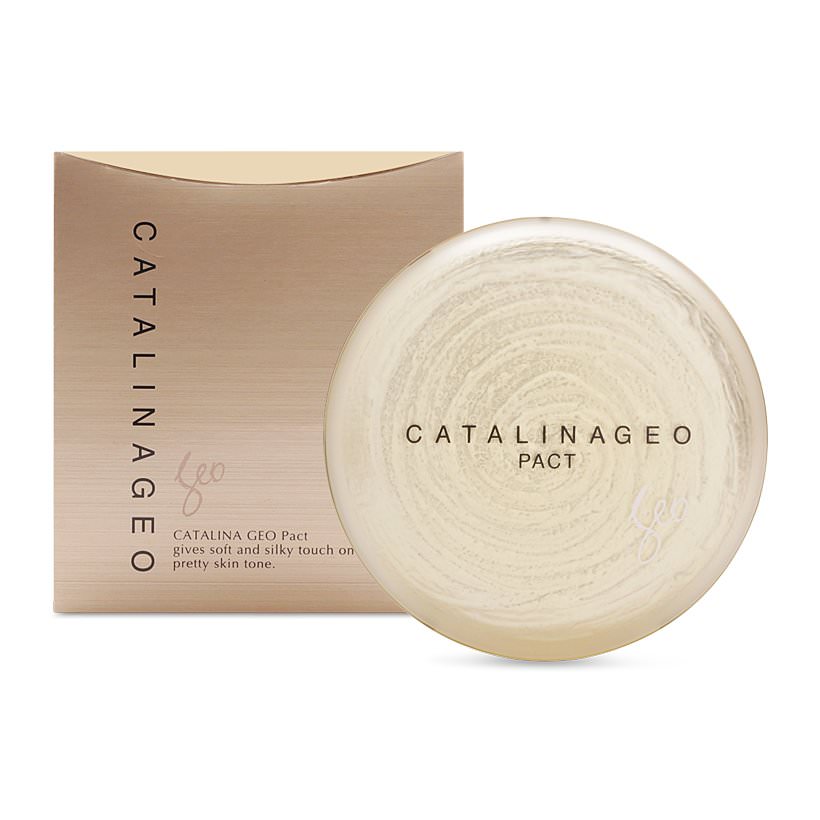 Phấn Phủ Siêu Mịn Catalina Pact #01 Natural Beige Geo