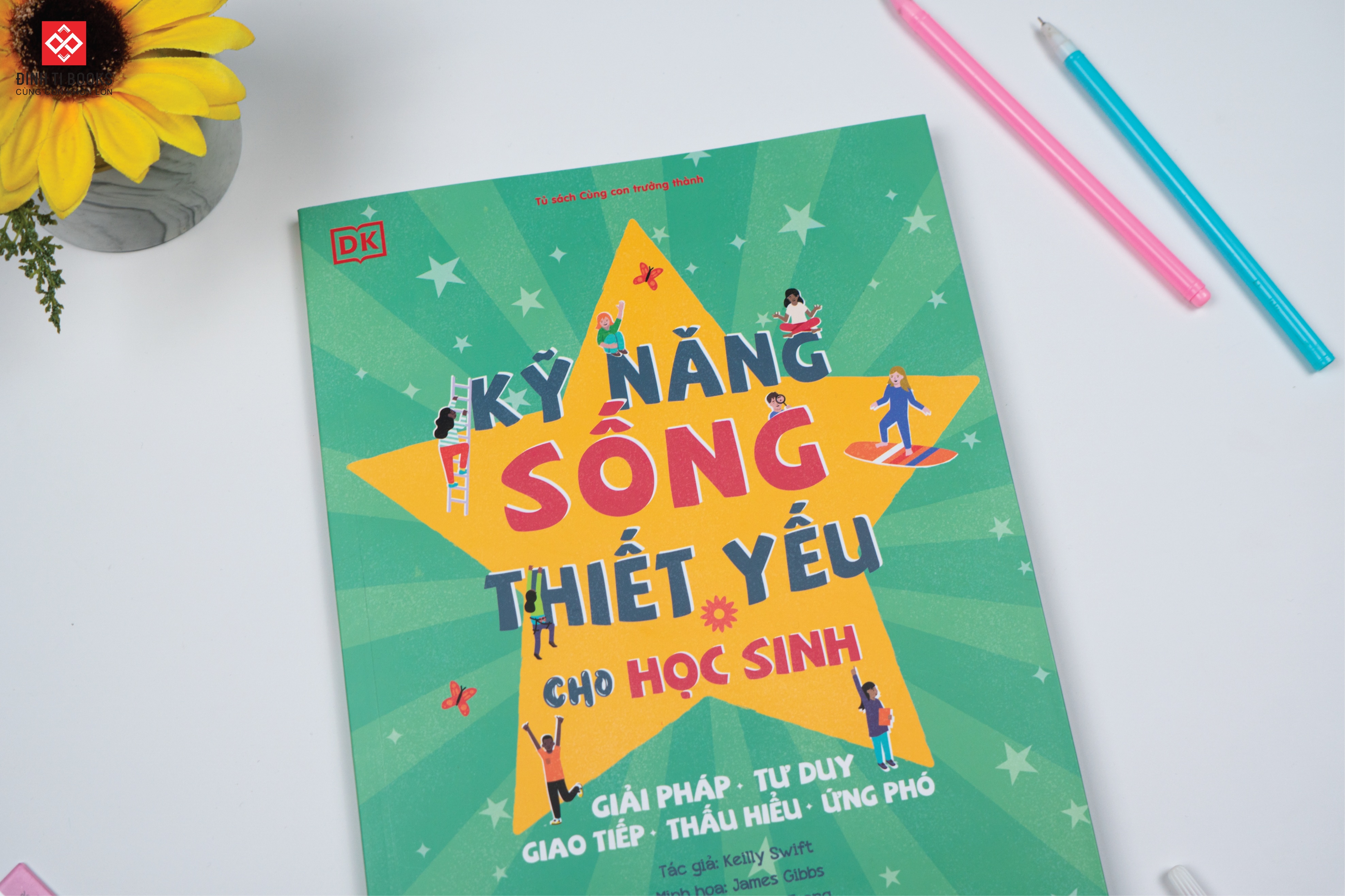 Sách - Kỹ năng sống thiết yếu cho học sinh (Giải pháp - Tư duy - Giao tiếp - Thấu hiểu - Ứng phó)