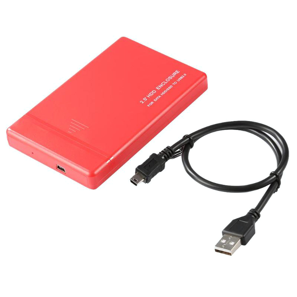 Vỏ Ổ Cứng 2,5 Inch Truyền Dữ Liệu 480MbPS Cho SATA HDD / SSD Sang USB2.0