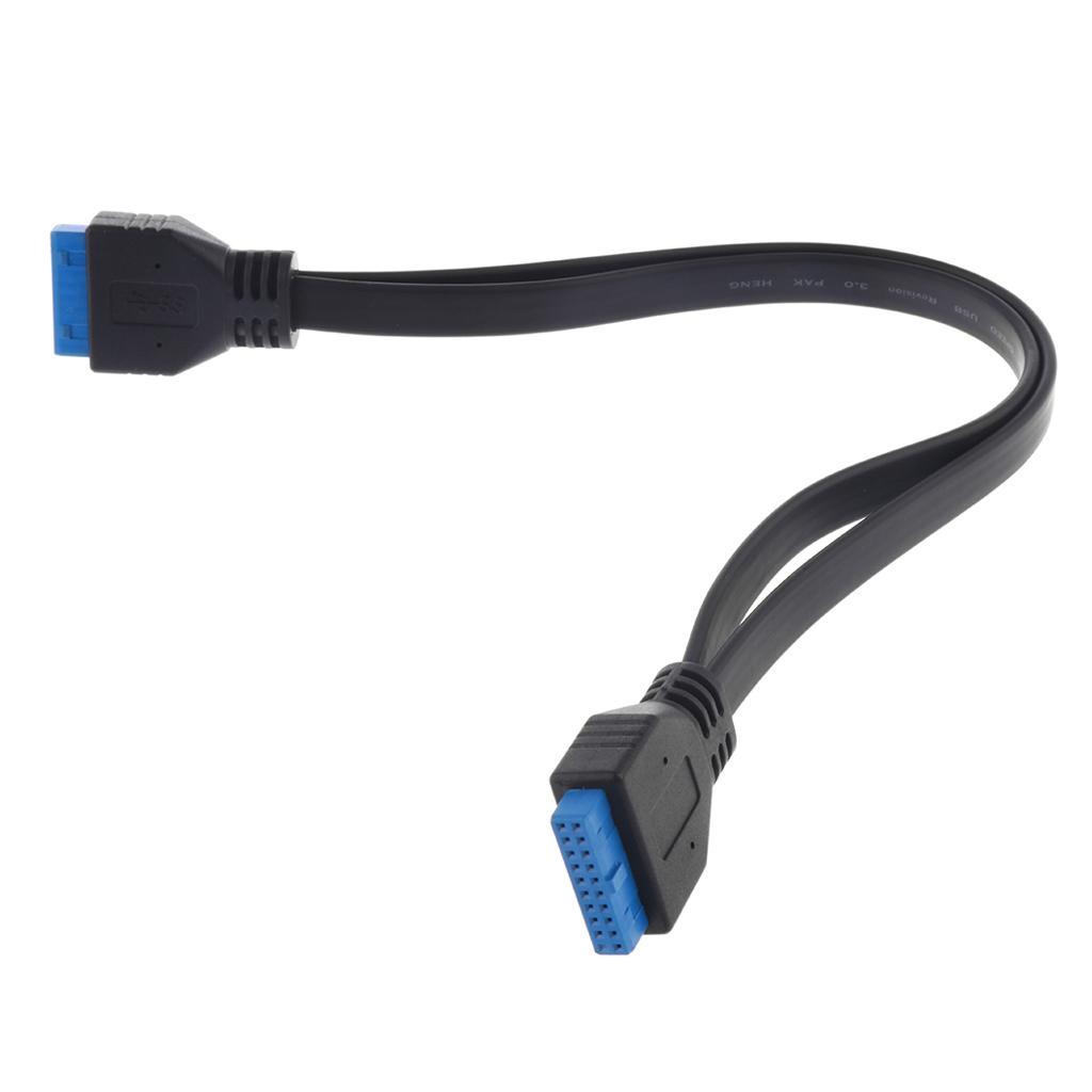 0.5M/19.69inch 20 Pin Motherboard Cable Female to Female Header Extender