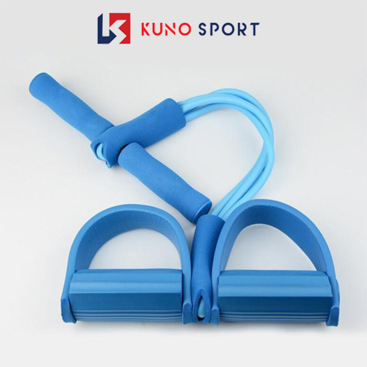 Dây kéo cao su KUNOSPORT 4 ống tập Gym Yoga hiệu quả tại nhà - D07