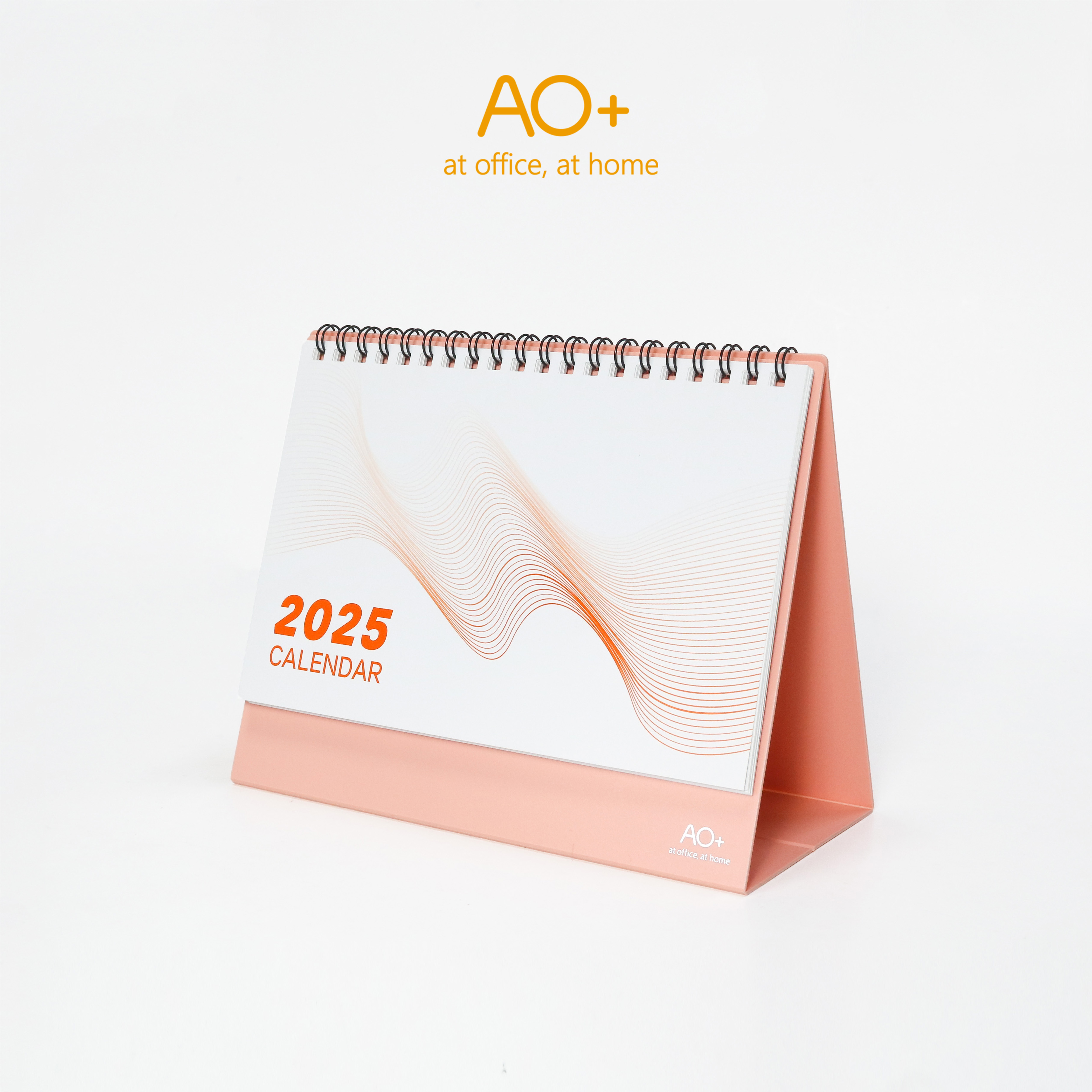 Lịch để bàn 2025 có ngày âm nhỏ gọn (Đế nhựa/ 6 màu) AA504