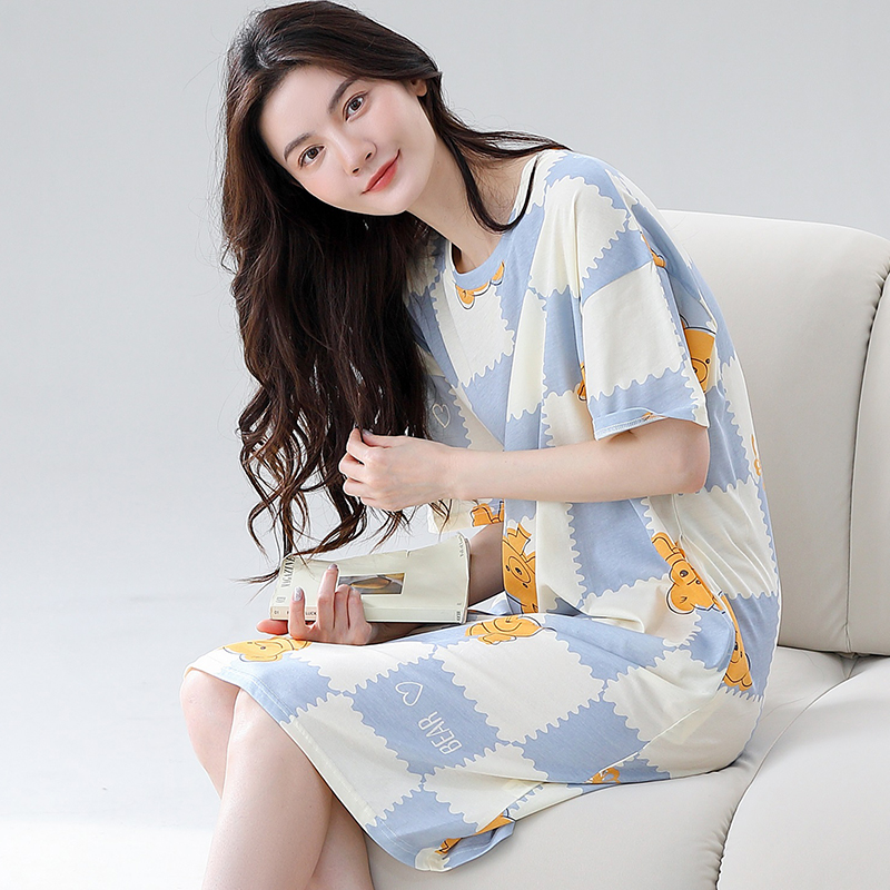 Váy mặc nhà cotton 8830