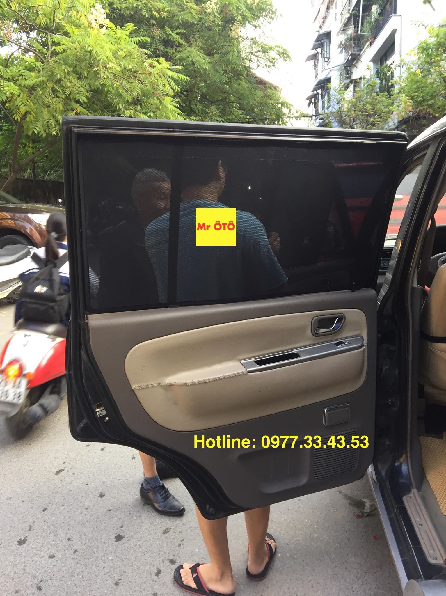 Rèm Che nắng xe Mitsubishi Jolie loại 1 có hút nam châm, Vải dày dặn, chống nắng tuyệt đối