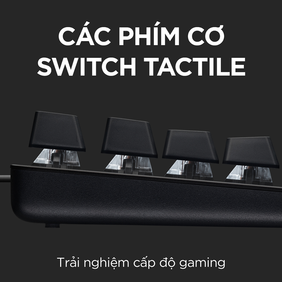 Bàn phím cơ game Logitech G413 TKL SE / G413 SE Full Size - Hàng chính hãng