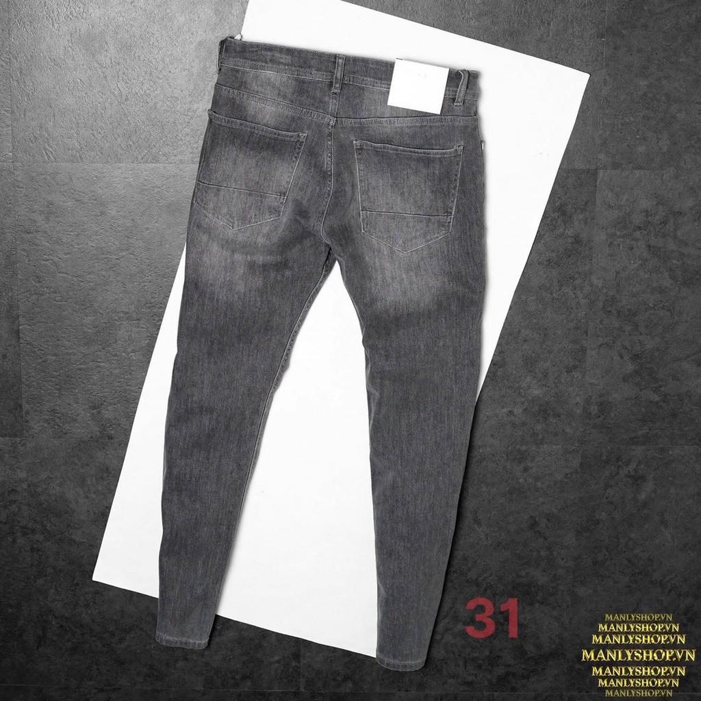 Quần jean nam - quần bò nam co dãn ôm form tôn dáng chuẩn, quần jean thời trang cao cấp nam Muradfashion mẫu MSS24