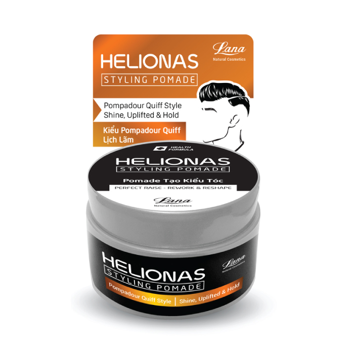 LANA HELIONAS- POMADE tạo kiểu tóc 80g