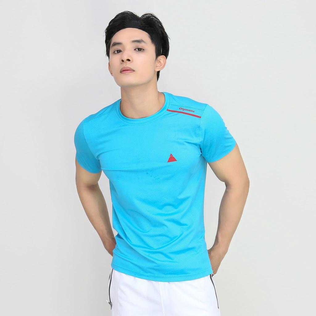 Áo thun nam thể thao cao cấp - xanh Aqua
