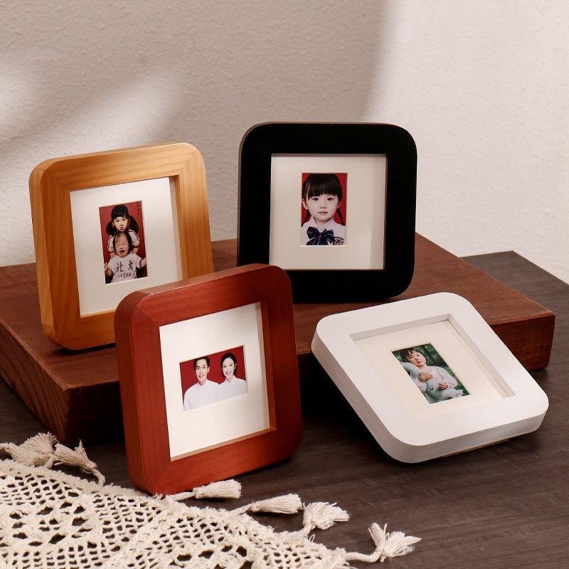 Khung Ảnh Hình Vuông Cỡ Nhỏ Để Bàn Trang Trí