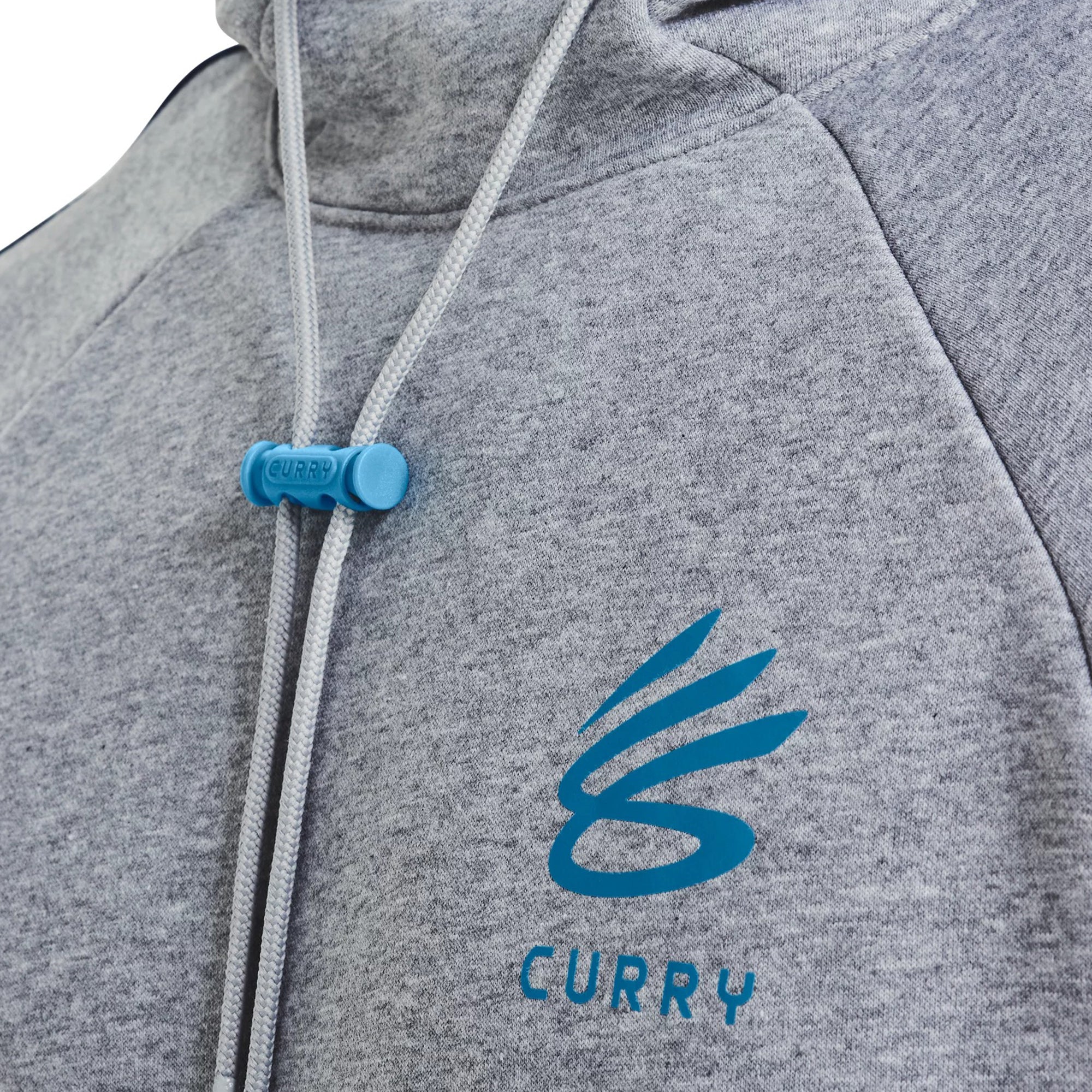 Áo hoodie bóng rổ tay dài có nón nam Under Armour Curry Fleece - 1366626-011