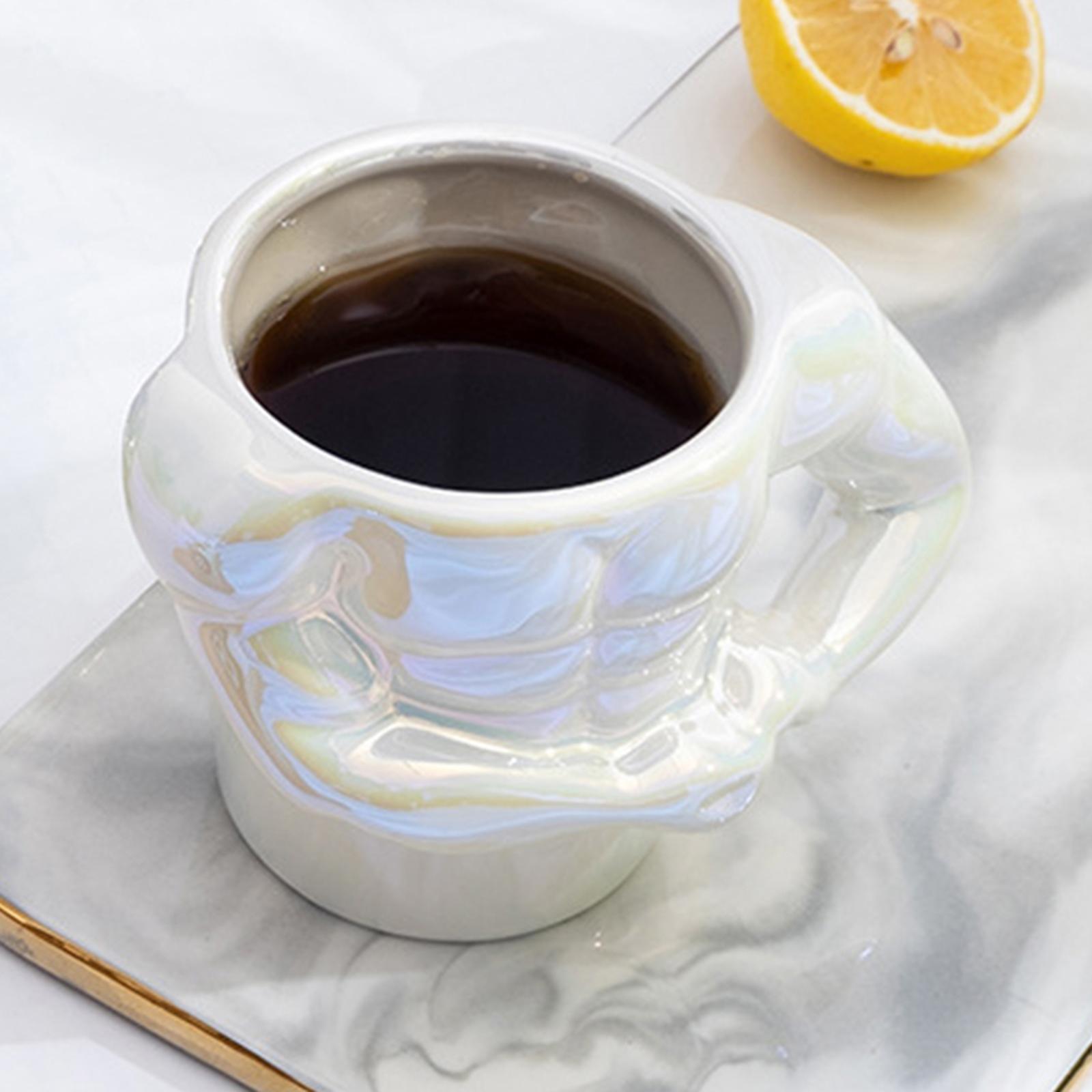 Ceramic Coffee Mug with Handle Milk Tea Cup for Office Party Wedding Housewarming Gift