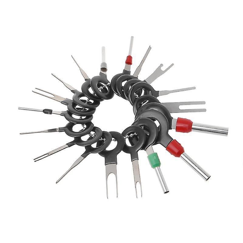 18 chiếc Ô Tô Tự Động Cắm Bảng Mạch Đầu Nối Dây Uốn Pin Thiết Bị Đầu Cuối