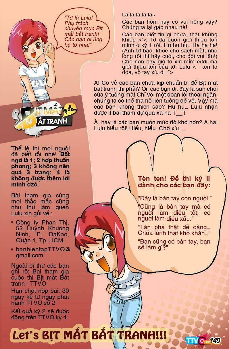 tạp chí truyện tranh việt nam online - ttvo chapter 2 151
