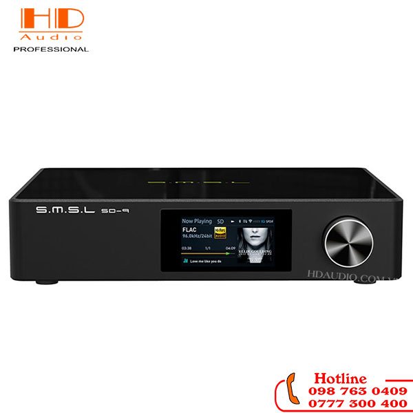 Bộ Trình Phát Nhạc Music sever SMSL SD-9 - Hỗ Trợ DAC Hàng Chính Hãng