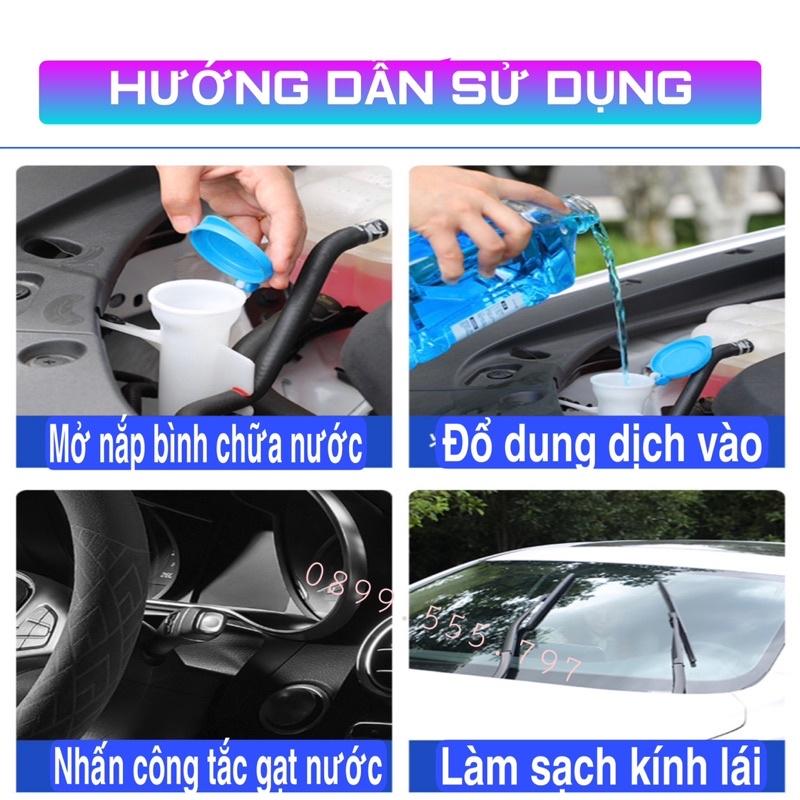 Dung dịch nước rửa kính lái ô tô xe hơi chuyên dụng Flamingo F352