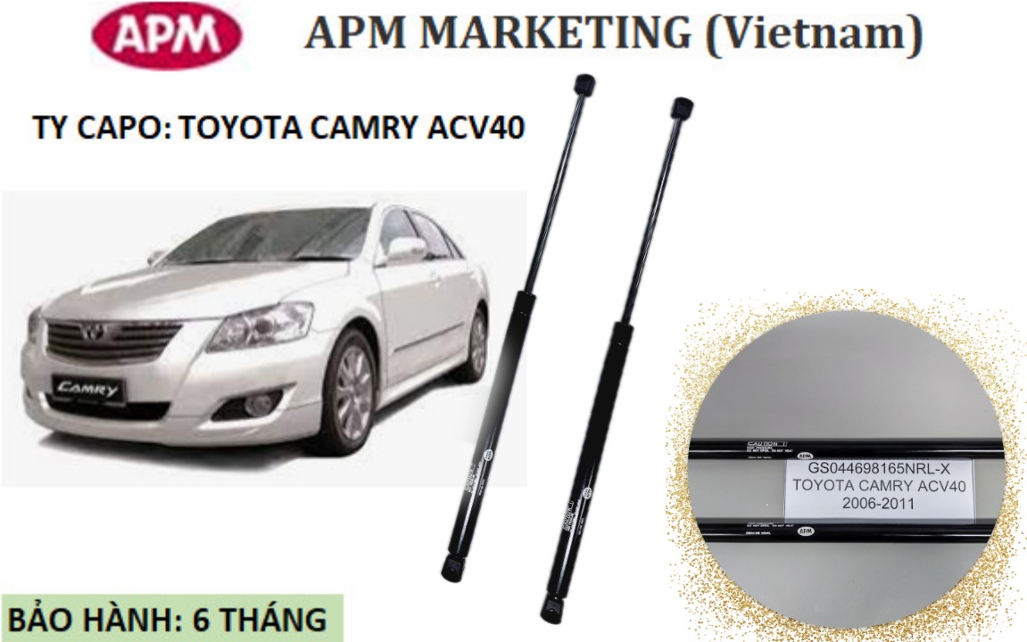 TY CAPO CHÍNH HÃNG TOYOTA- CAMRY ACV40 đời 2006-2011 mã hàng GS044698165NRL-X, BỘ TRÁI+ PHẢI.