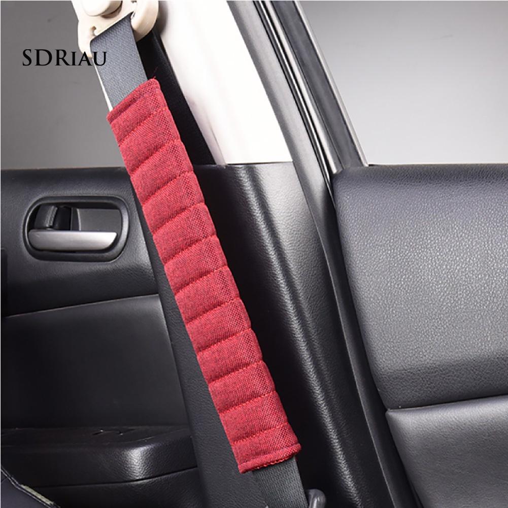 Set 2 Đệm Bọc Dây Đai An Toàn Xe Hơi Mềm Mại Thoáng Khí Ốp