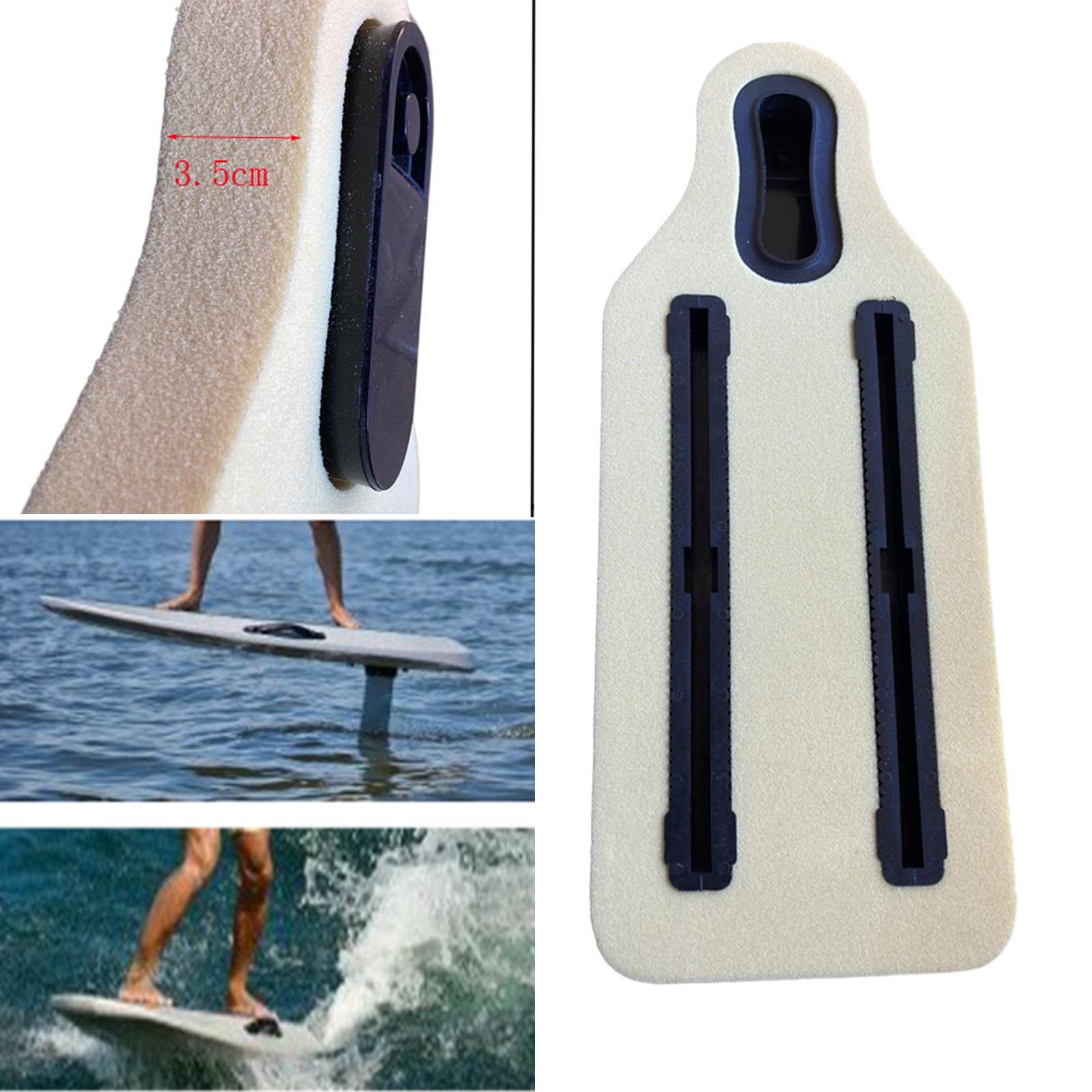 Surfboard  Tail Box 10 inch Black Foam PVC Handrail for Tail