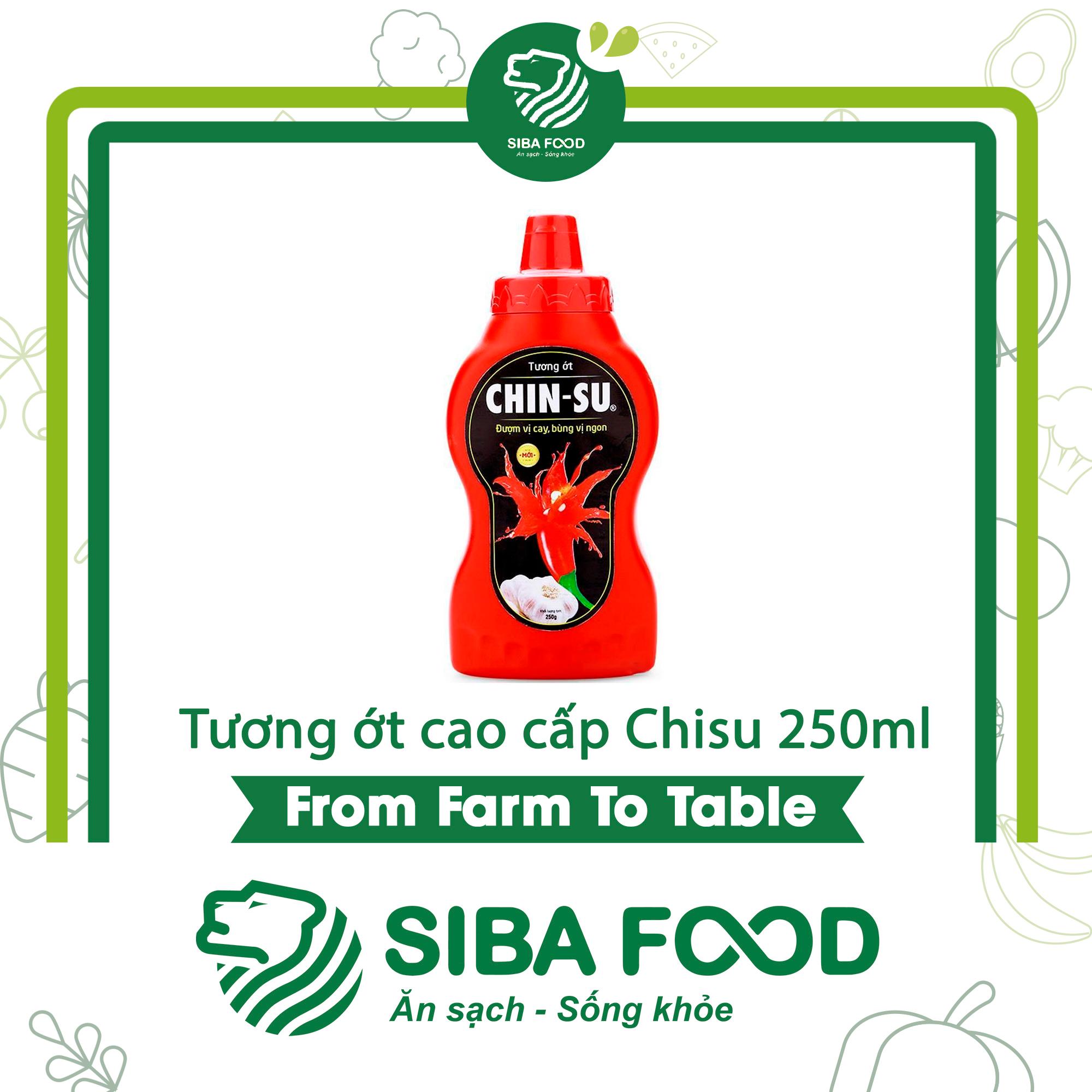 Tương ớt cao cấp Chisu 250ml