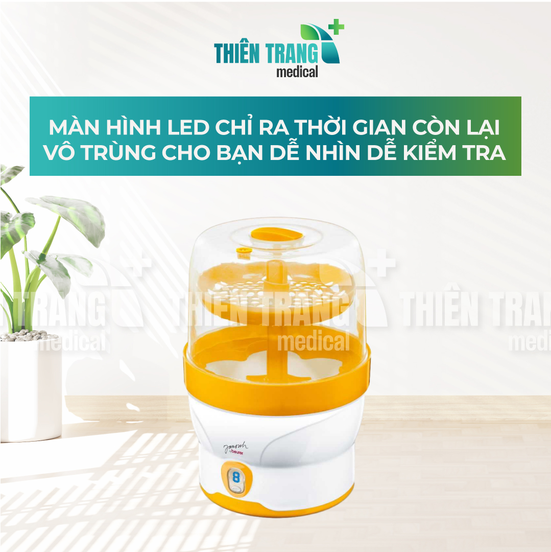 Máy tiệt trùng bình sữa, bình nước bằng điện BY76 Thiên Trang Medical