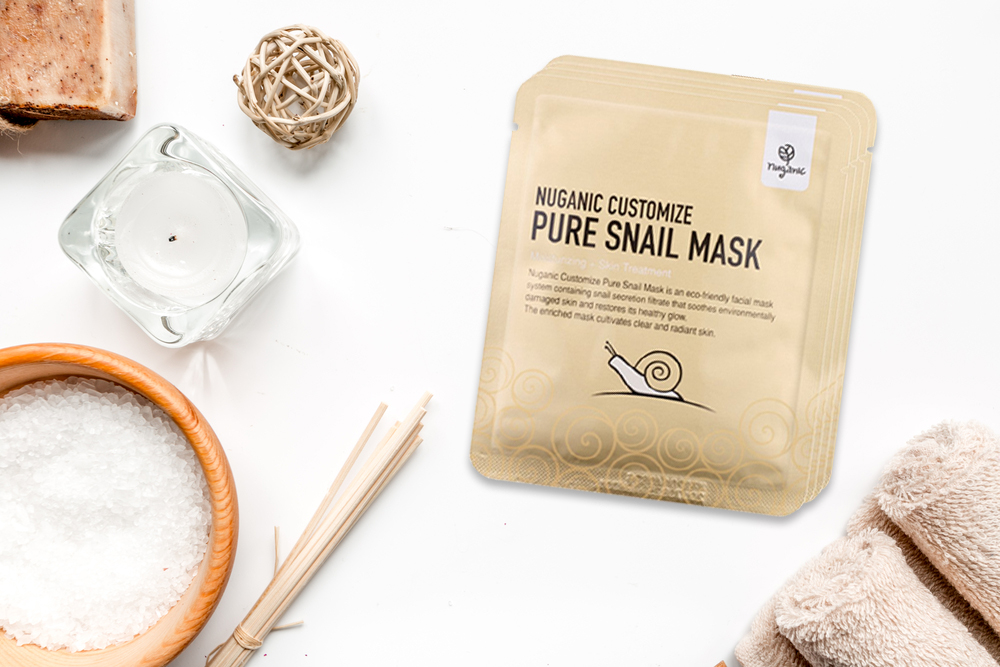 Mặt nạ dưỡng da Nuganic Customize Pure Snail Mask