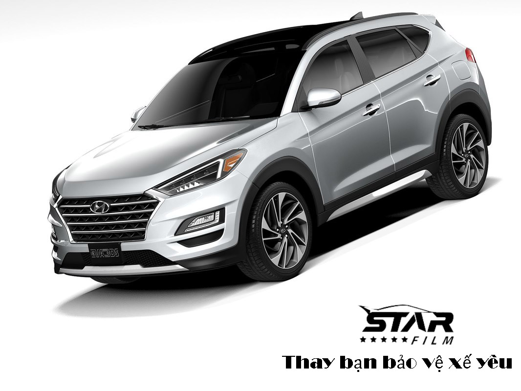 Huyndai Tucson 2021 PPF TPU chống xước tự hồi phục STAR FILM
